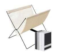 Fabric Desktop Storage Rack - Space Saving Foldable Organizer For Office