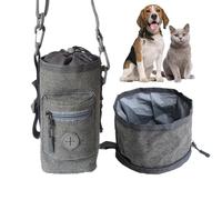 Fabric Dog Bowl | Foldable Dog Bowl | Dog Bowl, Pet Bowls Waterproof, Foldable Dogs Cup, Portable Dogs Water Bows, Puppy Bowls Drinking, Portable Food Dish, Dog Bowls for Trips