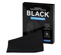 Fabric Dye - Black Natural Laundry Supplies For Cotton Linen Silk Wool, High Concentration Dark Pigment With Easy Dissolve Tablet, Clothing Colorant For T-Shirts Jeans Shoes Pants 10 Pieces Pack