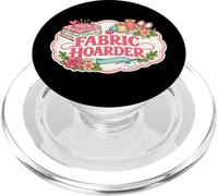 Fabric Hoarder - Colcha de Costura Divertida con Cita Divertida PopSockets PopGrip para MagSafe