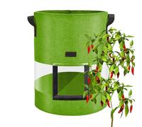 Fabric Planter | Nonwoven Thickened Planting Bags | Multi-Purpose Containers with Handles, Visible Space Upright Potato Bag with Thickened Non-Woven Fabric, Garden Supplies for Vegetables Fruits