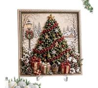 Fabric Poking Craft Kit - 3D Christmas Artistic | Fabric Poking Art Kit