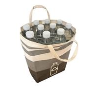 Fabric Storage Basket - Large Foldable Organizer | Portable Laundry Bag with Handles, Reliable Linen Cube with Reinforced Base, Rectangular Nursery Bin, Versatile Home Container for Closet