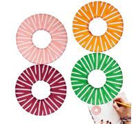 Fabric Weights Sewing - 4X Paperweight Set, Exquisite Arts Crafts Fabric Holders for Sewing Rooms, Durable Writing Drawing Cloth Weights Tailors Designers Quilters, Compact 2x2x0.31 Inch Size