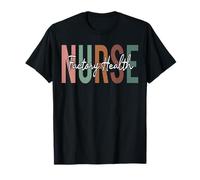 Fábrica Salud Enfermera Retro Vintage Apreciación Semana Camiseta