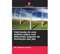 Fabricação de uma turbina eólica com diferentes ângulos de inclinação das pás