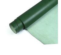 Fabricación a partir de Cuero curtido vegetal encerado Bull, 30x30 cm, multicolor, 1,0-3,0 mm(Dark Green,30x30cm-1.5mm thick)