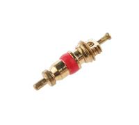 Fabricación a partir de Manguera de goma de cobre for coche, bicicleta y motocicleta, tipo sin cámara, válvula de inserción, núcleo de válvula, pieza de repuesto Adaptador de válvula de bicicleta(Gold