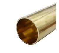 Fabricación de modelos Tubo de latón, tubo de Metal hueco, modelo de tubo de latón for manualidades, 20mm, 21mm, 22mm, 23mm, 24mm, 25mm, 26mm, 27mm, 28mm, 29mm, 30mm Metal industrial(21x2x200mm)