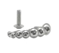 Fabricación en la cual el valor de todas las mater Tornillos de cabeza hexagonal con casquillo helicoidal, brida cónica acero inoxidable 304 arandela M2-M8(35mm,M2.5)