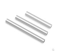 Fabricación en la cual: Tuerca de acoplamiento for varilla de extensión de aluminio M3, rosca de pilares, 6 mm de diámetro exterior, paquete de 4, longitud de 8-100 mm(M3 x 55mm)