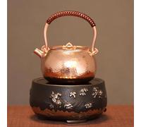 Fabricado por una tetera artesana centenaria, hervidor de agua hecho a mano para juego de té casero, tetera para una experiencia de preparación ideal