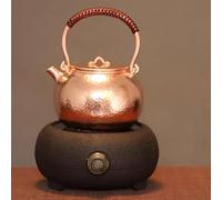 Fabricado por una tetera artesana centenaria, hervidor de agua hecho a mano para juego de té casero, tetera para una experiencia de preparación ideal