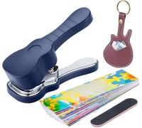 Fabricador De Púas para Guitarra,Kit De Herramientas Artísticas Coloridas Y Geniales,Herramienta Perforadora para Púas De Guitarrapara Músicos Jóvenes Artistas Y Regalos Creativos