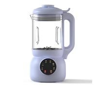 Fabricadora automática de leche de soja y frutos secos de 1L, licuadora de alta velocidad de 12 cuchillas, temporizador de retraso de 12 horas, inicio con un toque, sin cocinar ni colar para leches de