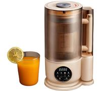 Fabricante automático de leche de nueces de 1,5 l, cuchillas de 12 hojas, temporizador de 24 horas, limpieza inteligente, insonorizado, mantener caliente, para soja, almendras, leche de avena, jugo