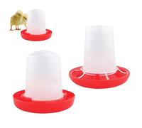 Fabricante de agua de aves de corral - de hidratación de recarga automática | Contenedor para beber animales de granja, aves de patio trasero, cooperativas de interior, pollos de granero