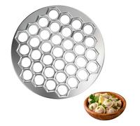 Fabricante de Bola de Masa 37 Agujeros de Pelmeni Dumpling Maker Molde de Aleación de Aluminio para Cocina DIY Suministros de Restaurantes
