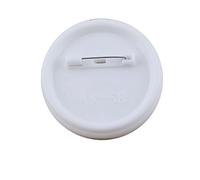 Fabricante de botones, 100 Uds. Botón De Diseño Acrílico, Pines Redondos Y En Blanco Para Niños, Suministros Para Manualidades DIY,para regalos Pin Maker(Plastic+safety Needle)