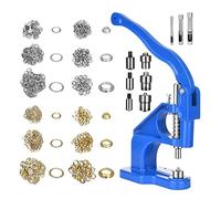 Fabricante de botones, Heavy Duty Manual Press Grommet Machine Hole Punching Tool Kit,para regalos Pin Maker