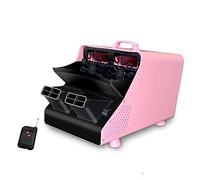 Fabricante de burbujas portátil Burbuja automática Bubble Bubble Maker Angle Ajustable Control remoto Máquina de burbuja grande for el rendimiento de la boda y el escenario para fiestas de cumpleaños
