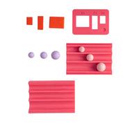Fabricante de cuentas de joyería para manualidades con función de agujero y guía de tallas