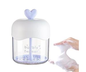 Fabricante de espuma de baño, dispensador de detergente de espuma | Herramienta de azúcar fina portátil con malla de batidor liso para limpieza profunda, ático de espuma para lavado