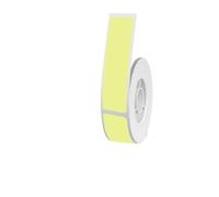 Fabricante de etiquetas térmicas portátil Compatible con etiquetas adhesivas Q30/Q30S/Q31, cinta de papel de impresión blanca de 14x30mm, Papel de impresora(1 Roll 14x50mm Yellow)