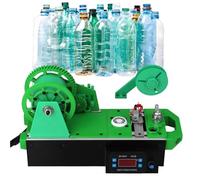 Fabricante de filamentos de botellas de PET para impresión 3D, crea filamento de 1.75 mm a partir de botellas de plástico, temperatura y velocidad ajustables para proyectos de bricolaje sostenibles
