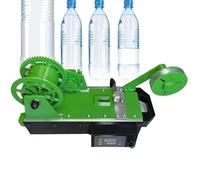 Fabricante de filamentos de escritorio a partir de botellas de plástico, impresora 3D de extrusión de 500-1000 g/h, reciclador de botellas de PET con control digital de temperatura para proyectos