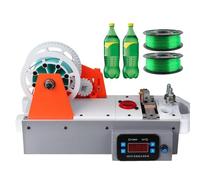 Fabricante de filamentos de impresión 3D, máquina extrusora recicladora portátil para creadores de bricolaje y proyectos STEM, convierte botellas de plástico en filamento de impresora, diseño compacto