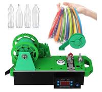 Fabricante de filamentos de impresora 3D para botellas de PET, filamento de 1,75 mm, pantalla digital de temperatura, control de velocidad ajustable para proyectos de bricolaje y talleres