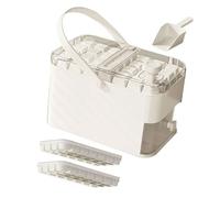Fabricante de Helados Plásticos Caja de Hielo Prensado Reutilizable Con Tapa Y Cubo De Basura Nevera.