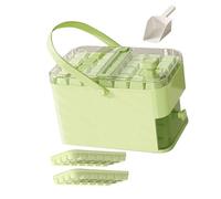 Fabricante de Helados Plásticos Caja de Hielo Prensado Reutilizable Con Tapa Y Cubo De Basura Nevera.
