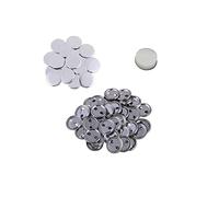Fabricante de Insignias, 100 juegos de pines botón insignia, redonda DIY for máquina for hacer botones, 25-75mm, accesorios materiales en blanco(75MM round paper 100)