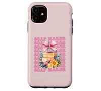 Fabricante de jabón para Hacer jabón, Distribuidor de jabón, Lazo de Coqueta, Rosa Carcasa para iPhone 11