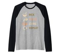 Fabricante de macetas de Cemento para Manualidades de hormigón, Molde de Bricolaje, Industria artística Camiseta Manga Raglan