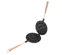 Fabricante de Moldes de Galletas de Nogal, 16 Nueces No Stick Oreshki Maker de Moldes, Fabricante de Galletas de Nogal de Metal, Fabricante de Nuez para Hornear Nueces Rusas