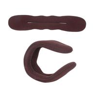 Fabricante de moños de espuma | Fabricantes de moños para el cabello, esponja para hacer donuts, rizador de pelo para niñas, accesorios de peinado, 4 Uds.