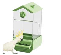 Fabricante de pájaros automáticos - devorador de Loro | Dispensador de alimentos en jaula | Alimentadores periquito para pájaros | Dispensador de periquito dispensador a prueba de relámpagos