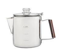 Fabricante De Percoladores De Café - Olla De Cerveza Portátil Clásica De Cerveza, Máquina De Estilo Vintage Compacto | Coffee-Camiseta De Acero Inoxidable Resistente Para Camping, Playa, Amistad A