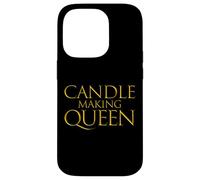 Fabricante de Velas Queen Wax Candle Maker Girl Carcasa para iPhone 14 Pro