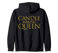 Fabricante de Velas Queen Wax Candle Maker Girl Sudadera con Capucha