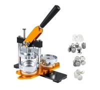 Fabricante Insignias Máquina For Hacer Insignias, Kit De Prensa De Botón For Niños De 3 Pulgadas, Suministros For Hacer Insignias DIY Con Piezas De Botón De 500 Uds, Cortador De Círculos