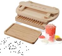 Fabricante manual de perlas de tapioca, herramienta for hacer perlas de burbujas de bricolaje, refuerzo de tablero y diseño ergonómico, diámetro 15 mm-3 g/19 mm-6 g/22 mm-9 g opcional.(15mm)