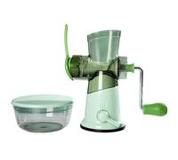 Fabricante manual de salchichas - equipo de carne de carne, Máquina de la manivela del relleno | 9.25x5.31x5.31 pulgadas molinillo de mano portátil, helicóptero de ayuda de cocina verde, herramienta d