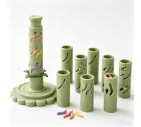 Fabricante modular de flores de arcilla con 9 mangas moldeadoras (#A)