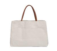 Fabricante personalizado bolso de lona simple bolsa de almacenamiento de lona de alta capacidad bolsas aves migratorias, Blanco, talla única