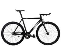 FabricBike- Bicicleta Fixed, Fixie, Single Speed, Cuadro y Horquilla Aluminio, Ruedas 28", 4 Colores, 3 Tallas, 9.45 kg Aprox. (Light Matte Black, L-58cm)