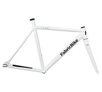 FabricBike Light - Cuadro para Bicicleta Fixie, Fixed, Single Speed, Cuadro y Horquilla Aluminio, 4 Colores, 3 Tallas, 2.45kg. (Light Pearl White, M-54cm)
